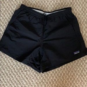 Patagonia all black shorts